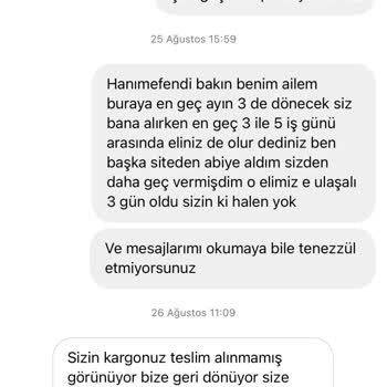 Dakik Butik (Instagram: dakikbutik) Elbise Aldım Ama Elbisem Gelmedi