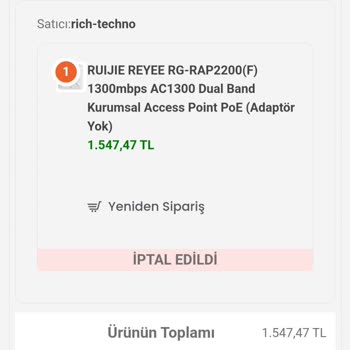Wnt.com.tr Para İadesi Yapmıyorlar...