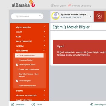 Albaraka Türk Faizsiz Kredi Aldatmacası