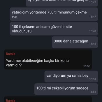 Megapari Para Çekmeme İzin Vermiyor