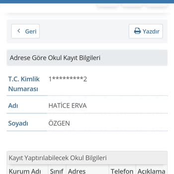 Milli Eğitim Bakanlığı (MEB) Okul Kaydı Sorunu