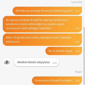 Trendyol Siparişimi Eksik Gönderen Firma Beni Yalan Söylemekle İtham Ediyor