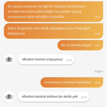 Trendyol Siparişimi Eksik Gönderen Firma Beni Yalan Söylemekle İtham Ediyor
