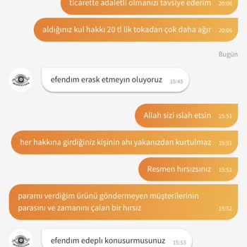Trendyol Siparişimi Eksik Gönderen Firma Beni Yalan Söylemekle İtham Ediyor