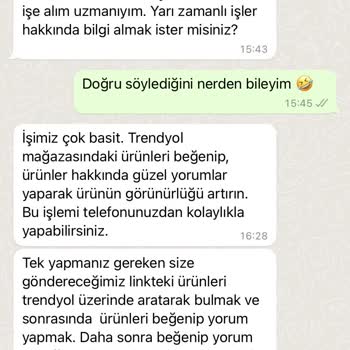 Trendyol'dan İş Teklifi
