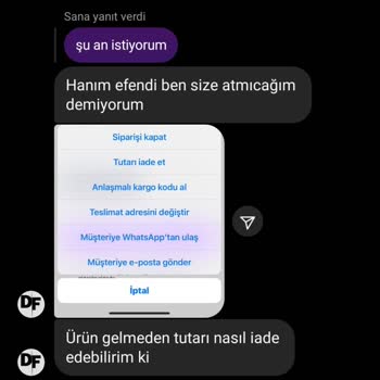Shopier Defolu Gönderilen Ürünün İadesini Sağlayamıyorum