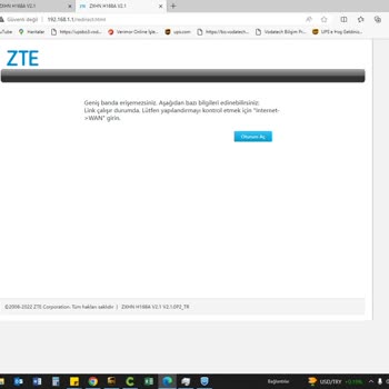 Superonline Modem Hat Veriyor