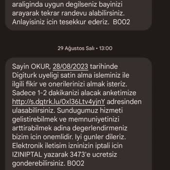 Digiturk Faturalandırma Sorunu