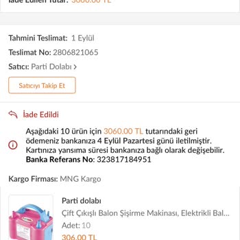 Trendyol-Parti Dolabı Mağdur Ediyor