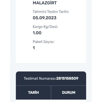 Trendyol Elime Ulaşmayan Ürünü İade İptal Etmek İstiyorum