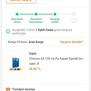Trendyol Elime Ulaşmayan Ürünü İade İptal Etmek İstiyorum