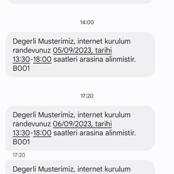 Türk Telekom Randevu Saatlerine Uymuyor