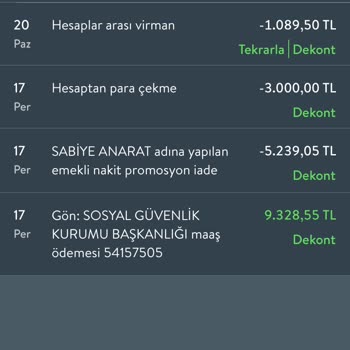 TEB Emekli Promosyonu İade