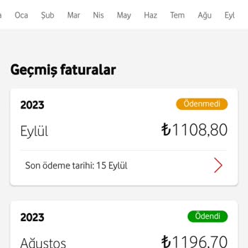 Vodafone Fatura İptal İade