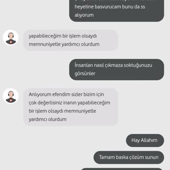 Vodafone Hattım Açılmıyor Ve Komedi Gibi Destek Veriyorlar.