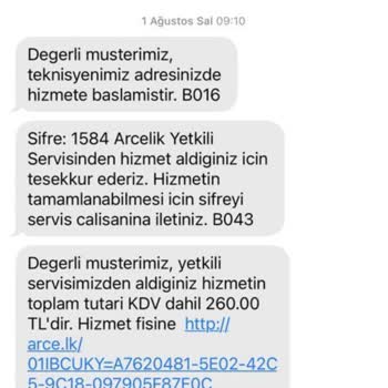 Arçelik Servisinin Kullanabilirsiniz Dediği Makinenin Patlaması