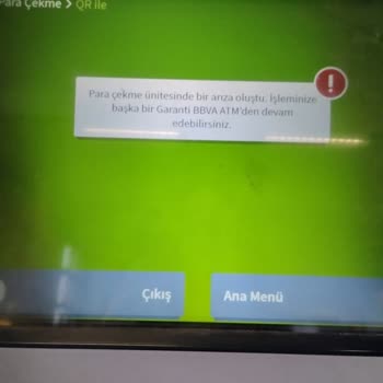 Garanti Bankası ATM Sorunu