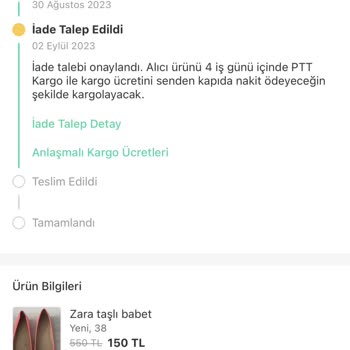Dolap Uygulamasındaki İade Talebi Sorunu