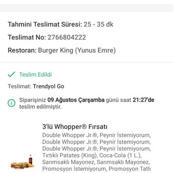 Trendyol Yemek İade Sorunu Ve Trendyol Hesabının Askıya Alınması