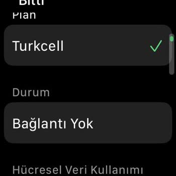 Turkcell Apple Watch Ultra Hücresel Bağlantı Sorunu