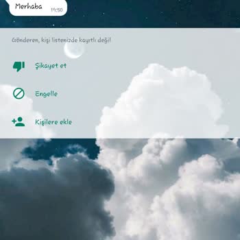 WhatsApp'dan Yabancı Uyruklu Bir Numaradan Mesaj