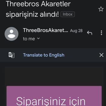 3threebros (Instagram) Sipariş Sorunu