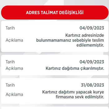 PTT Kargo PTT Banka Kartlarını Evde Olmadığımızı Gösterip Teslim Etmiyor.