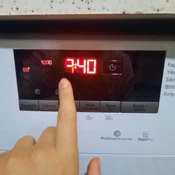 Arçelik Çamaşır Makinemin Paneli Arızalı