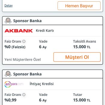 Enpara Promosyon Kredisi Vermiyor