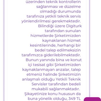 Digiturk Kendi Malı Olan Cihaz Onarımı İçin Ücret Talep Ediyor
