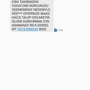 Vodafone Üzerime Haberim Olmadan Faturalı Hat Açılması Ve Haciz Gönderildi Dö