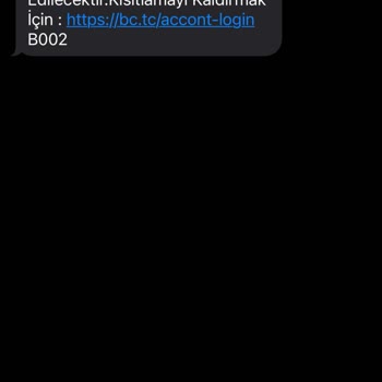 Binance Hesabımın Kısıtlandığına Dair Şüpheli Bir Mesaj Aldım