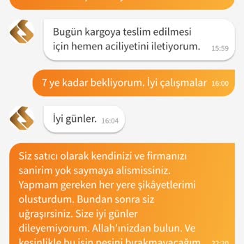 Koray Spor Trendyol Aracılığıyla Satın Aldığım Ürünün Kargoya Verilmemesi