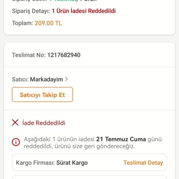 Trendyol Ürünüm Kargoda Kayboldu Ürünümü Yollamıyorlar