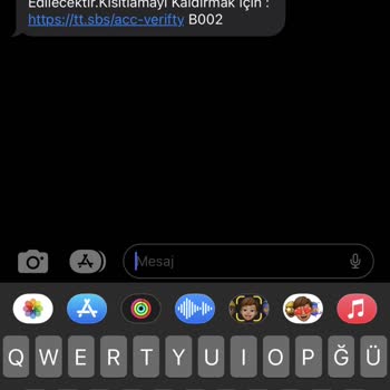 Biance Hesabım Olmamasına Rağmen Böyle Bir Mesaj
