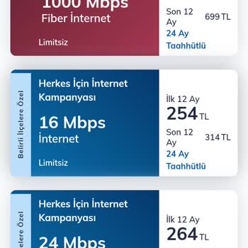 Türk Telekom Evde İnternet Fiyat Farkı