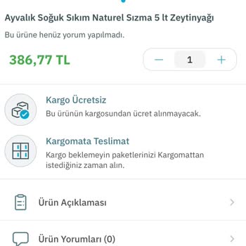 Epttavm Orijinalliği Şüpheli Zeytinyağı Satıyor