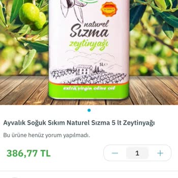 Epttavm Orijinalliği Şüpheli Zeytinyağı Satıyor
