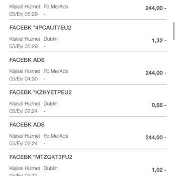 Facebook İzinsiz Para Çekti