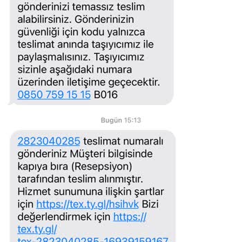 Trendyol Kargo Teslimi/ Başka Birine Ürün Teslimi