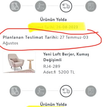 Vivense Teslim Edilmeyen Ürün