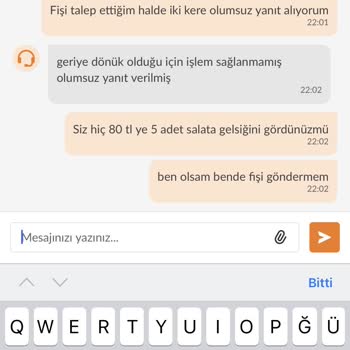 ----Trendyol Market Ve Huzur Hipermarket Pişmanlıktır---