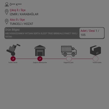 Elazığ Horoz Lojistik Ağustosun 26 Sindan Beri Kargomu Göndermedi