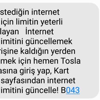 Tosla Mobil Ödeme Yapamıyorum