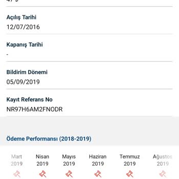 Turkcell Findeks Risk Raporunda Geriye Dönük Ödemelerin Yapılmıştır!