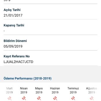 Turkcell Findeks Risk Raporunda Geriye Dönük Ödemelerin Yapılmıştır!