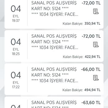 Ziraat Bankası Hesabından Bilgim Dışında Alışveriş Yapılması