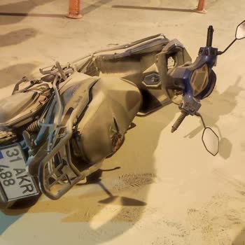 Kanuni Motosiklet Seyir Halindeyken Alev Alma