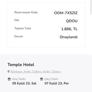 Temple Group Hotels Odamax Bizi Mağdur Etti