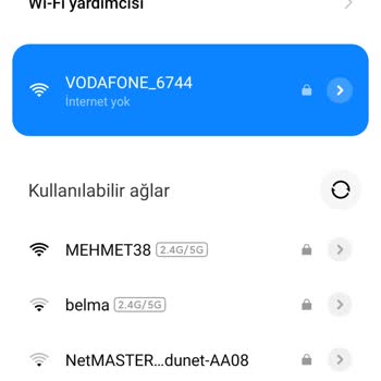 Vodafone Net İnternet Bağlantı Sorunu